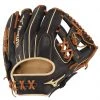 Baseball Mizuno Pro Select 11.50" Infield Glove GPS1BK-400S Shallow Pocket - Black