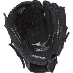 Mizuno Prospect Powerclose 10.00" Utility Glove GPP1000Y3 - Black Baseball