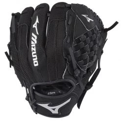Mizuno Prospect Powerclose 10.00" Utility Glove GPP1000Y3 - Black Baseball