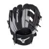 Mizuno Prospect Powerclose 9.00" Utility Glove GPP900Y3BG - Black Gray Baseball 2 Mizuno Prospect Powerclose 9.00" Utility Glove GPP900Y3BG - Black Gray Baseball