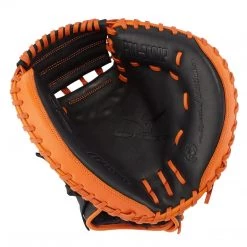 Baseball Mizuno MVP Prime SE 34.00" Catcher's Mitt GXC50PSE7 - Black Orange