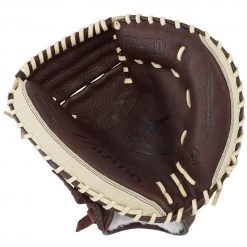 Mizuno Franchise Baseball 33.50" Catcher's Mitt GXC90B3 - Coffee Silver