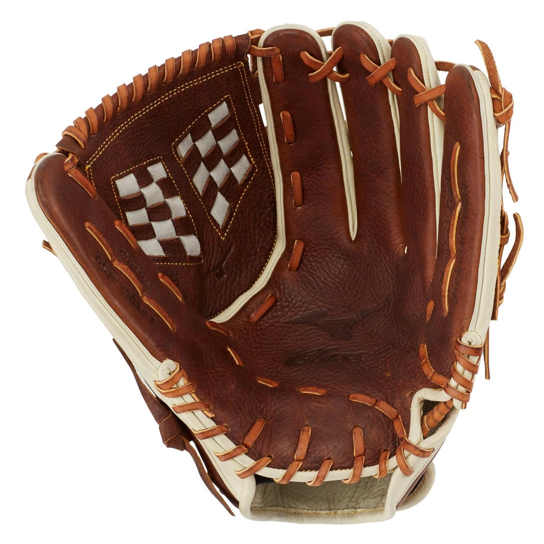 Mizuno Classic Series FP 13.00" Utility Glove GCF1300F3 - Silver Brown Softball 4 Mizuno Classic Series FP 13.00" Utility Glove GCF1300F3 - Silver Brown Softball