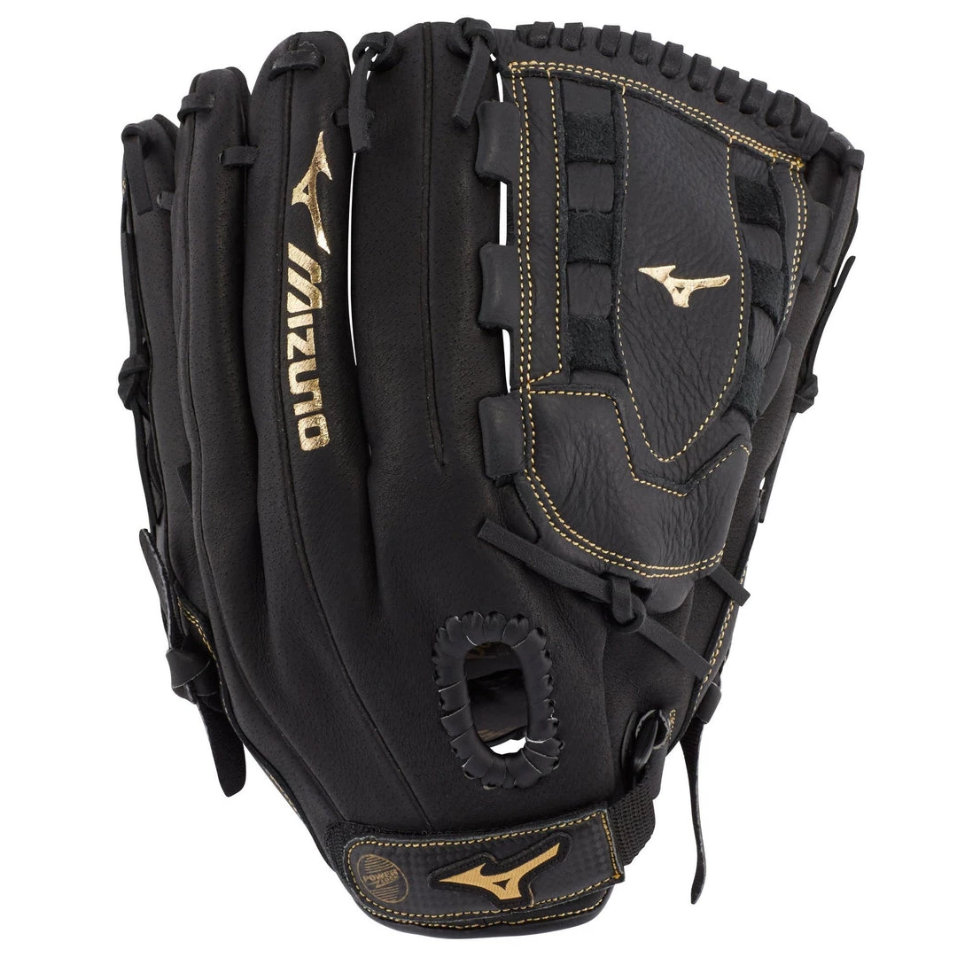 Softball Mizuno Premier GPM1255 12.50" Slowpitch Glove - Black 3 Softball Mizuno Premier GPM1255 12.50" Slowpitch Glove - Black