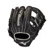 Mizuno MVP Prime SE 11.50" Infield Glove - Black Silver Baseball