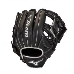 Mizuno MVP Prime SE 11.50" Infield Glove - Black Silver Baseball