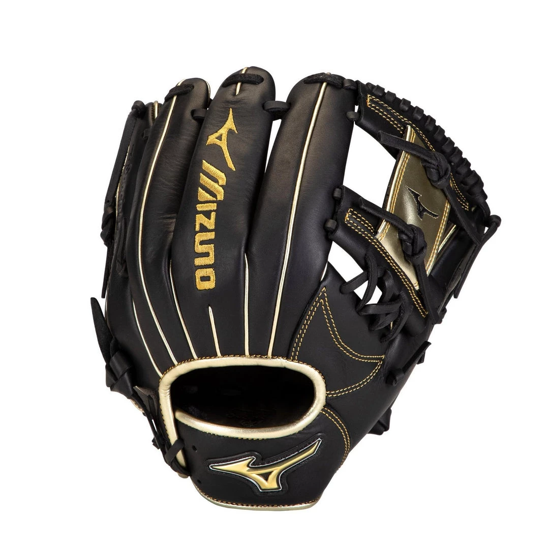 Mizuno MVP Prime SE 11.50" Infield Glove - Black Gold 3 Mizuno MVP Prime SE 11.50" Infield Glove - Black Gold