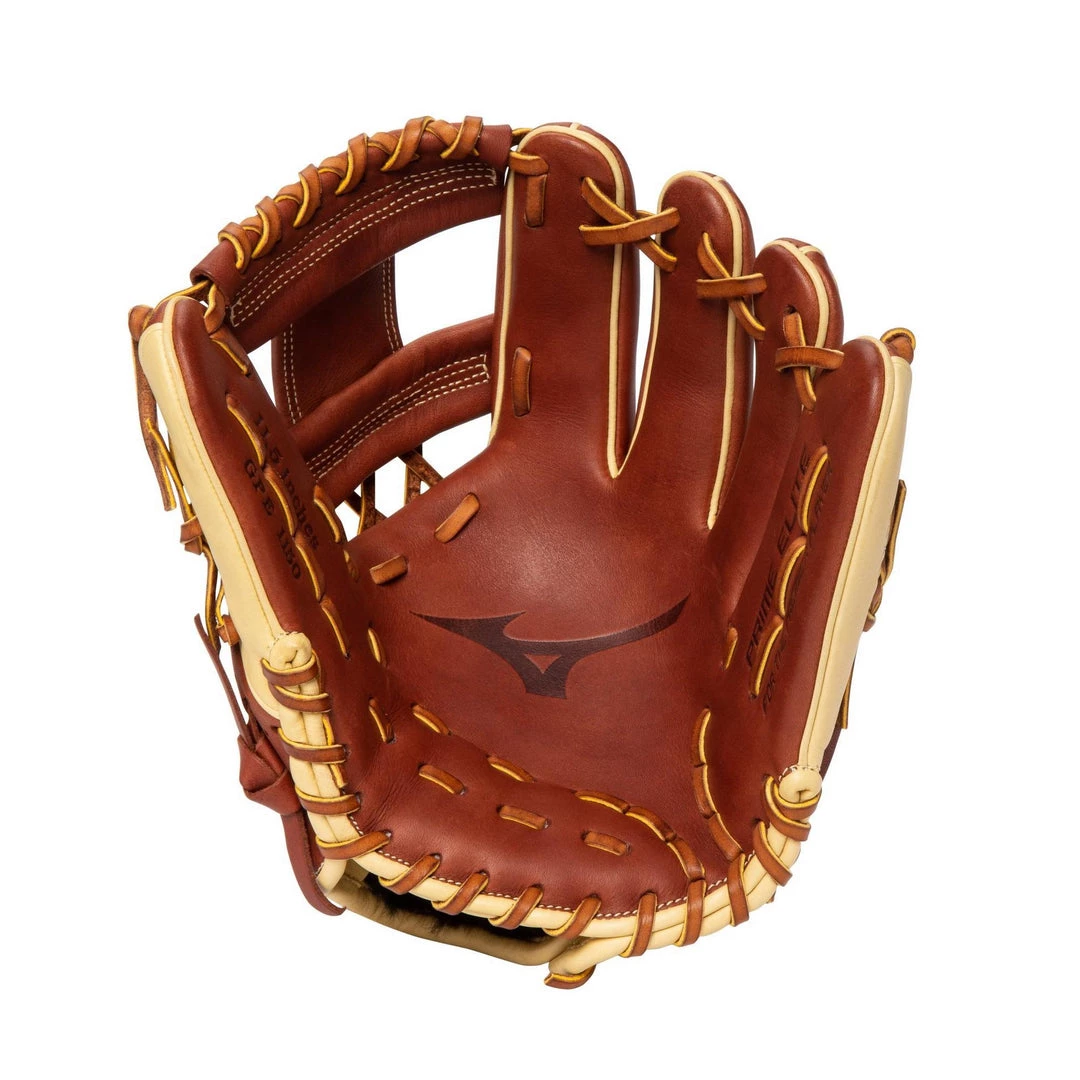 Mizuno MVP Prime 11.50" Infield Glove GPE1150 - Mahogany Tan Baseball 4 Mizuno MVP Prime 11.50" Infield Glove GPE1150 - Mahogany Tan Baseball