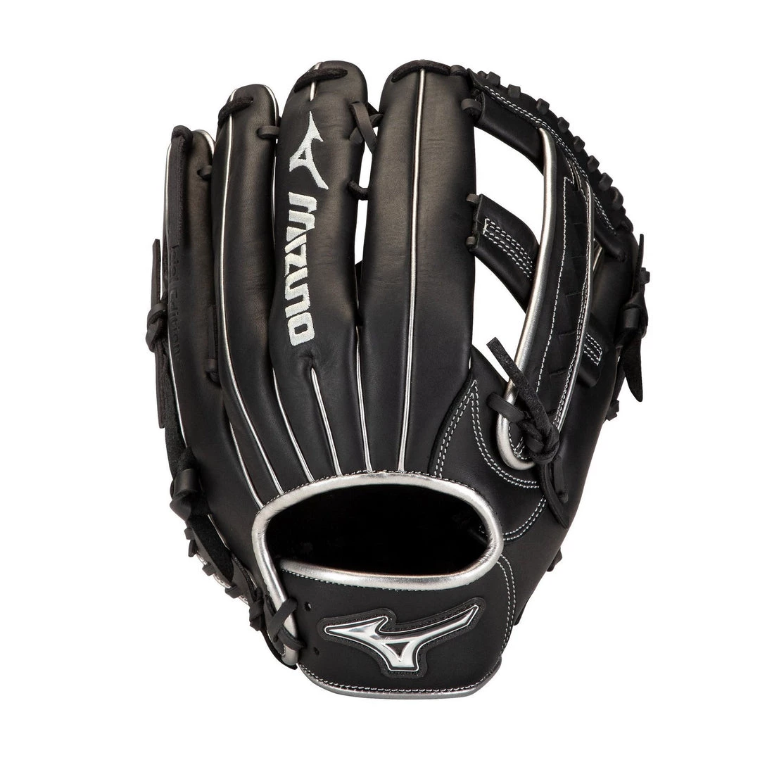 Baseball Mizuno MVP Prime SE 12.50" SP Utility Glove - Black Silver 3 Baseball Mizuno MVP Prime SE 12.50" SP Utility Glove - Black Silver