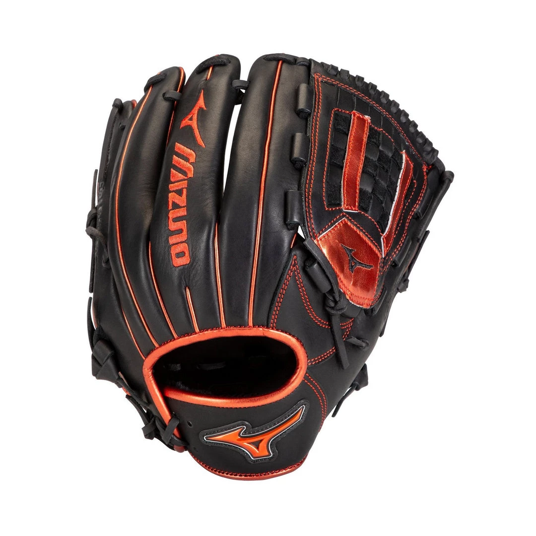 Mizuno MVP Prime SE 12.00" Infield Glove - Black Red 3 Mizuno MVP Prime SE 12.00" Infield Glove - Black Red