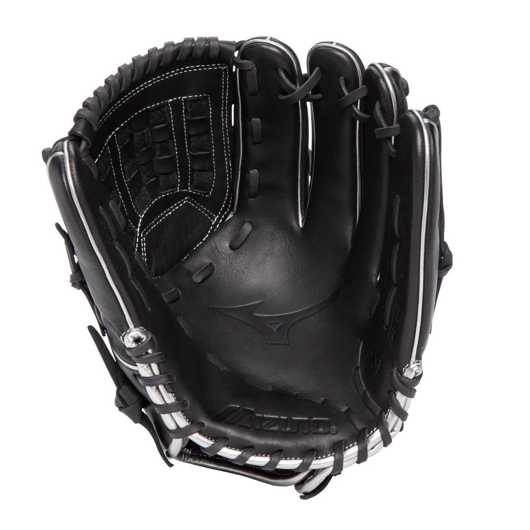 Baseball Mizuno MVP Prime SE 12.00" Infield Glove - Black Silver 4 Baseball Mizuno MVP Prime SE 12.00" Infield Glove - Black Silver