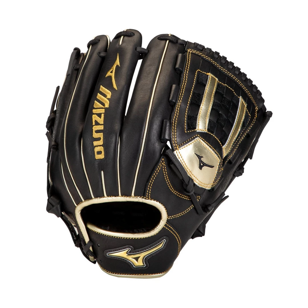 Mizuno MVP Prime SE 12.00" Infield Glove - Black Gold 3 Mizuno MVP Prime SE 12.00" Infield Glove - Black Gold
