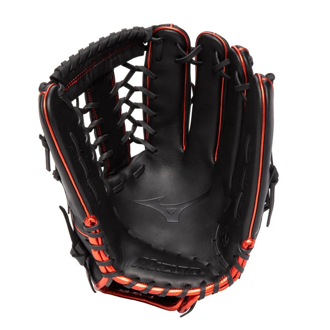 Mizuno MVP Prime SE 12.75" Outfield Glove - Black Red 4 Mizuno MVP Prime SE 12.75" Outfield Glove - Black Red