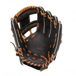 Mizuno Select 9 GSN1125 11.25" Infield Baseball Glove - Black Brown