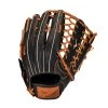 Mizuno Select 9 GSN1250 12.50" Outfield Baseball Glove - Black Brown