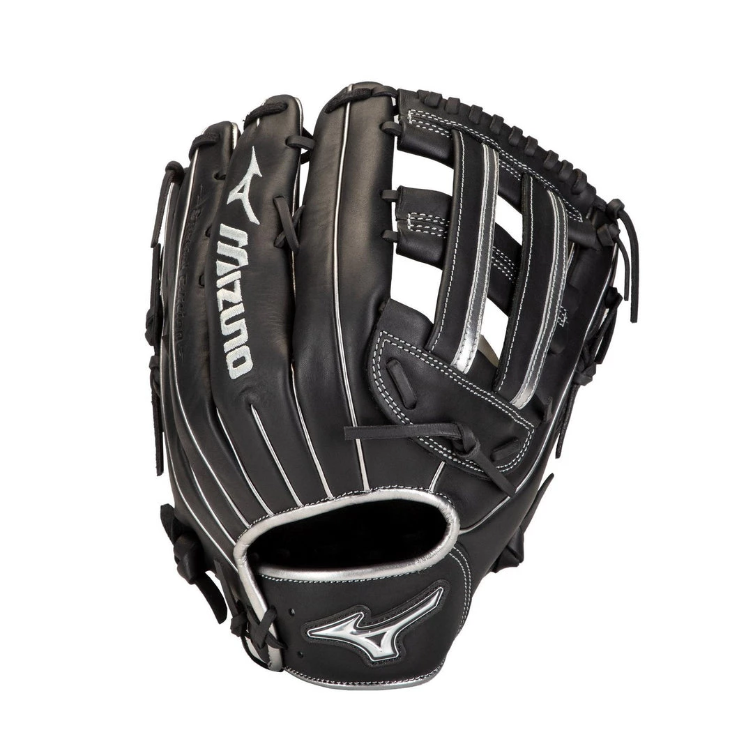Softball Mizuno MVP Prime SE 13.00" SP Utility Glove - Black Silver 3 Softball Mizuno MVP Prime SE 13.00" SP Utility Glove - Black Silver