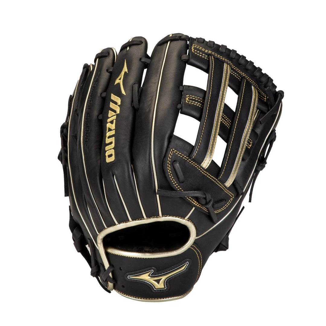 Mizuno MVP Prime SE 13.00" SP Utility Glove - Black Gold 3 Mizuno MVP Prime SE 13.00" SP Utility Glove - Black Gold