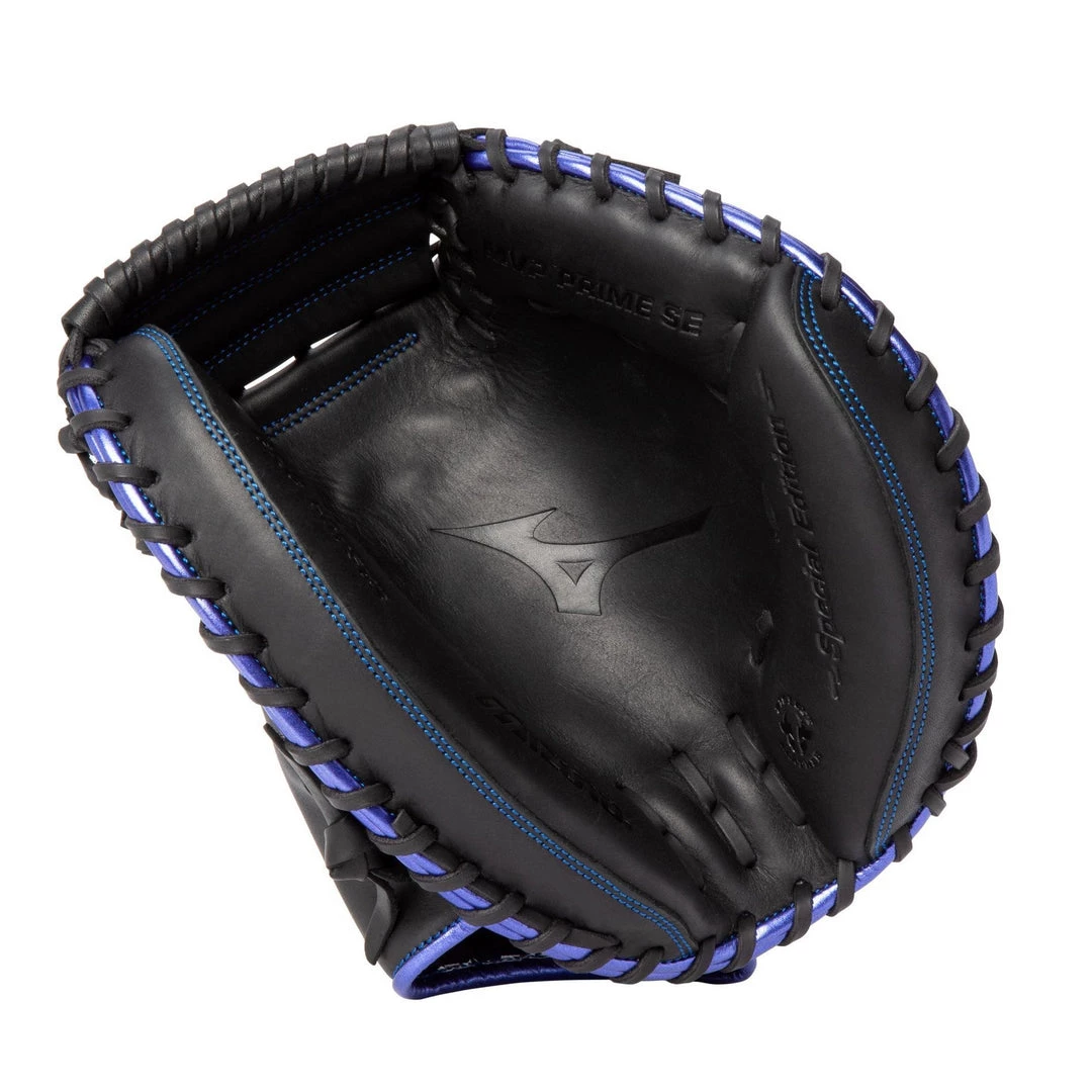 Mizuno MVP Prime SE 34.00" Catcher's Mitt - Black Royal 4 Mizuno MVP Prime SE 34.00" Catcher's Mitt - Black Royal