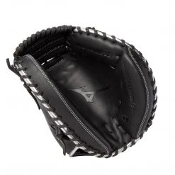 Mizuno MVP Prime SE 34.00" Catcher's Mitt - Black Silver