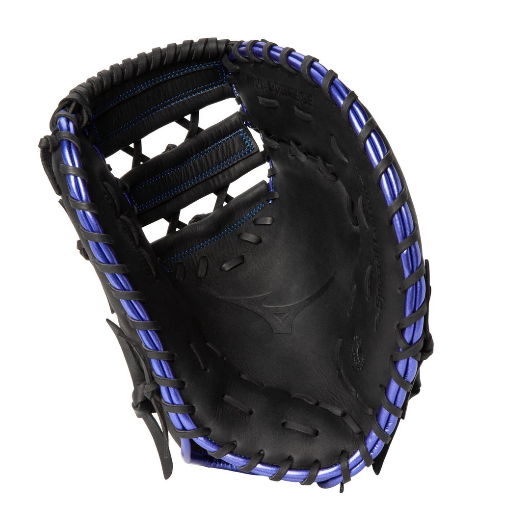 Mizuno MVP Prime SE 12.50" 1st Base Mitt - Black Royal Baseball 4 Mizuno MVP Prime SE 12.50" 1st Base Mitt - Black Royal Baseball
