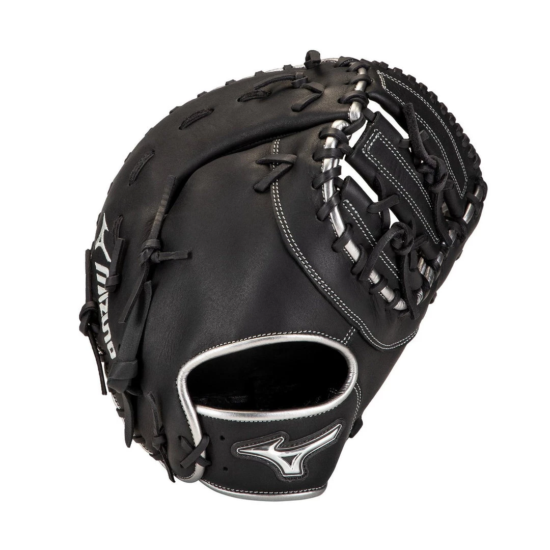 Mizuno MVP Prime SE 12.50" 1st Base Mitt - Black Silver 3 Mizuno MVP Prime SE 12.50" 1st Base Mitt - Black Silver