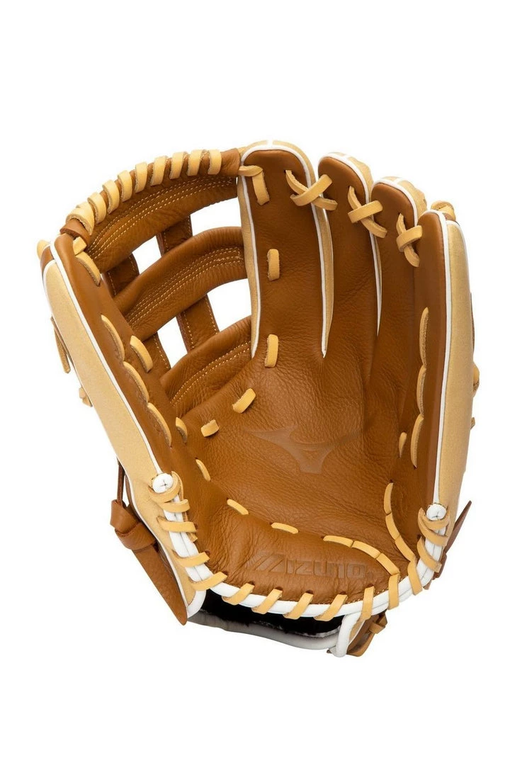Mizuno Franchise Baseball 12.50" Outfield Glove GFN1250B4 - Tan Brown 4 Mizuno Franchise Baseball 12.50" Outfield Glove GFN1250B4 - Tan Brown