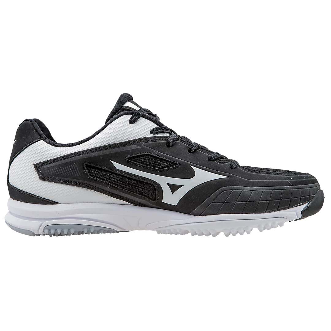Mizuno Players Trainer - Black White Baseball 4 Mizuno Players Trainer - Black White Baseball