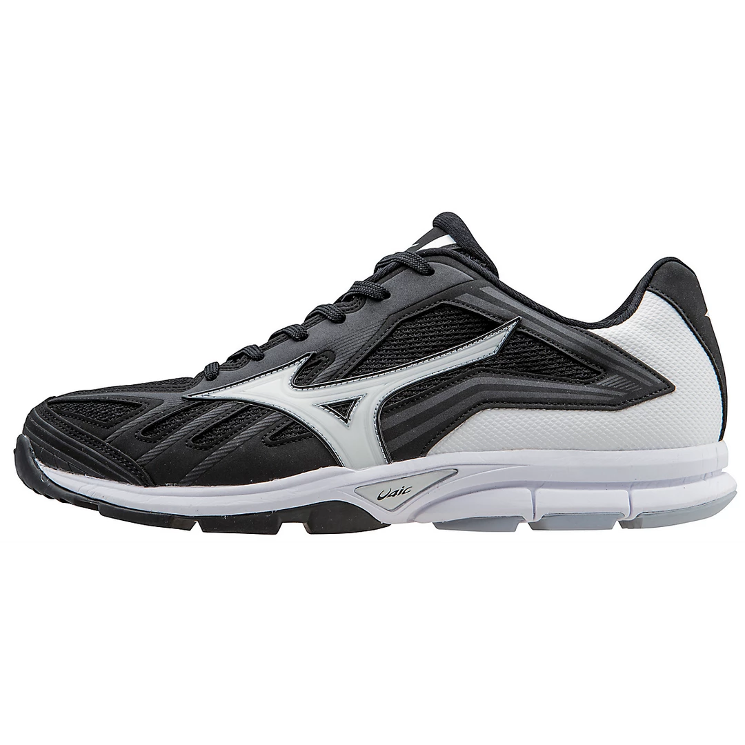 Mizuno Players Trainer - Black White Baseball 3 Mizuno Players Trainer - Black White Baseball