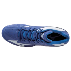 Baseball Mizuno 9-Spike Advanced Franchise 8 Mid - Royal White