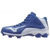 Baseball Mizuno 9-Spike Advanced Franchise 8 Mid - Royal White 2 Baseball Mizuno 9-Spike Advanced Franchise 8 Mid - Royal White