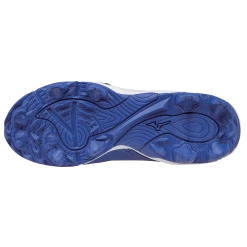 Mizuno 9-Spike Advanced Youth Franchise 8 Mid - Royal White