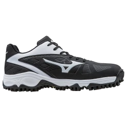 Mizuno 9-Spike Advanced Erupt 3 Low - Black White Baseball