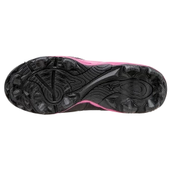 Mizuno 9-Spike Advanced Youth Finch Franchise 6 - Black Pink