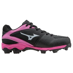 Mizuno 9-Spike Advanced Youth Finch Franchise 6 - Black Pink