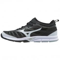 Mizuno Men's Players Trainer 2 - Black White Baseball