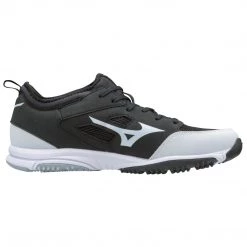 Mizuno Men's Players Trainer 2 - Black White Baseball