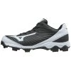 Mizuno Men's 9-Spike Advanced Franchise 9 Low Molded Cleats - Black White