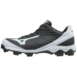 Mizuno Men's 9-Spike Advanced Franchise 9 Low Molded Cleats - Black White