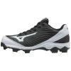 Mizuno Youth 9-Spike Advanced Franchise 9 Low Molded Cleats - Black White