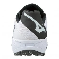 Baseball Mizuno Dominant All-Surface Low Turf Shoe - White Black 11 Baseball Mizuno Dominant All-Surface Low Turf Shoe - White Black