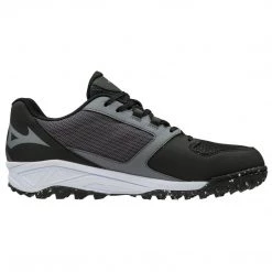 Baseball Mizuno Dominant All-Surface Low Turf Shoe - Charcoal White