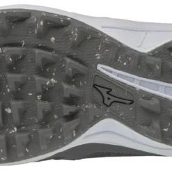 Softball Mizuno Women's Dominant All-Surface Mid Turf Shoe - Gray White 9 Softball Mizuno Women's Dominant All-Surface Mid Turf Shoe - Gray White