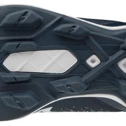 Baseball Mizuno Youth Select Nine JR Low Molded Cleats - Navy White 9 Baseball Mizuno Youth Select Nine JR Low Molded Cleats - Navy White