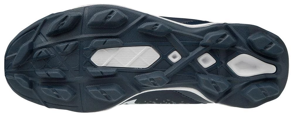 Mizuno Select Nine Low Molded Cleats - Navy White 5 Mizuno Select Nine Low Molded Cleats - Navy White