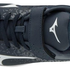 Mizuno Select Nine Low Molded Cleats - Navy White 10 Mizuno Select Nine Low Molded Cleats - Navy White