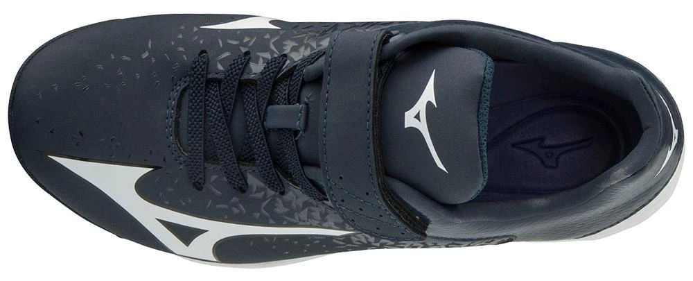 Mizuno Select Nine Low Molded Cleats - Navy White 6 Mizuno Select Nine Low Molded Cleats - Navy White
