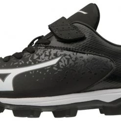 Mizuno Select Nine Low Molded Cleats - Black White