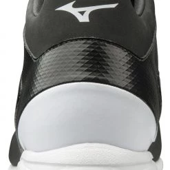 Mizuno Select Nine TPU Mid Molded Cleat - Black White