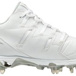 Mizuno 9-Spike Swift 6 Cleats - White Softball