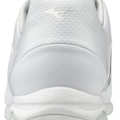 Baseball Mizuno Select Nine Women's Molded Cleats - White 9 Baseball Mizuno Select Nine Women's Molded Cleats - White